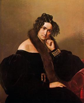 Francesco Hayez : Portrait of Felicina Caglio Perego di Cremnago